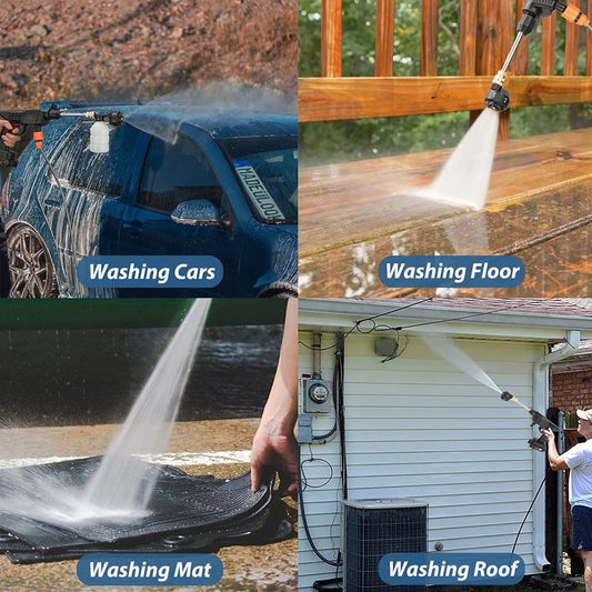 CarVexo™ 21V Water Gun Spray Cleaner Car Washer 🚗💦✨