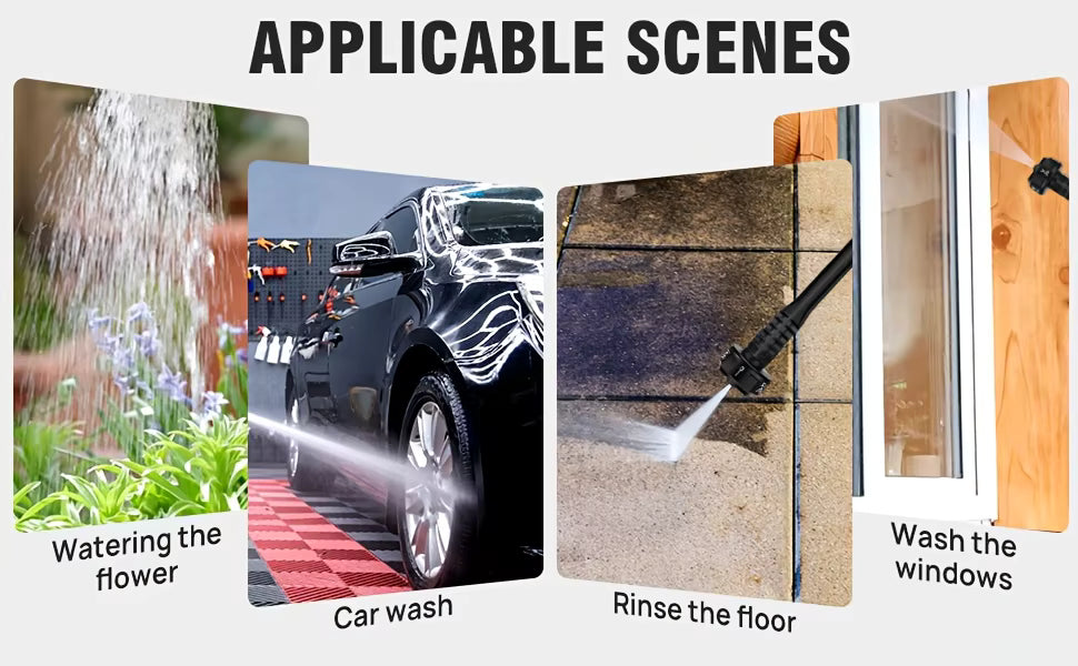 CarVexo™ 21V Water Gun Spray Cleaner Car Washer 🚗💦✨