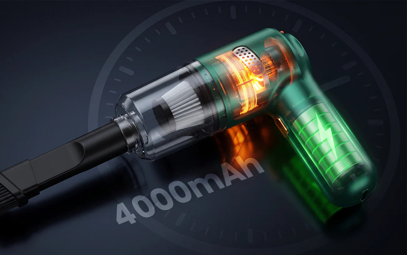 CarVexo™ Wireless Mini Car Vacuum Cleaner 15000Pa 🧹🚗✨